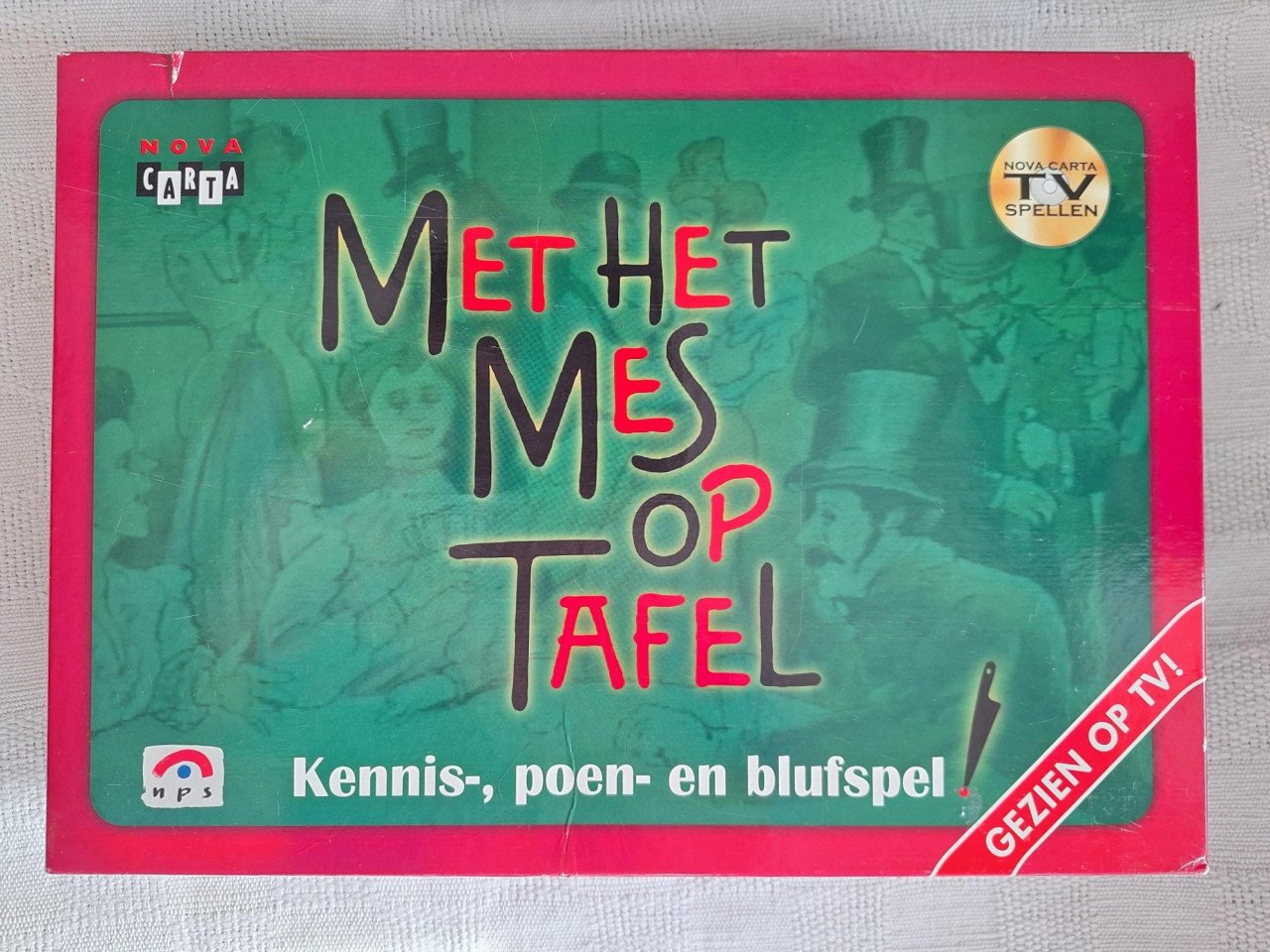 Met het mes op tafel