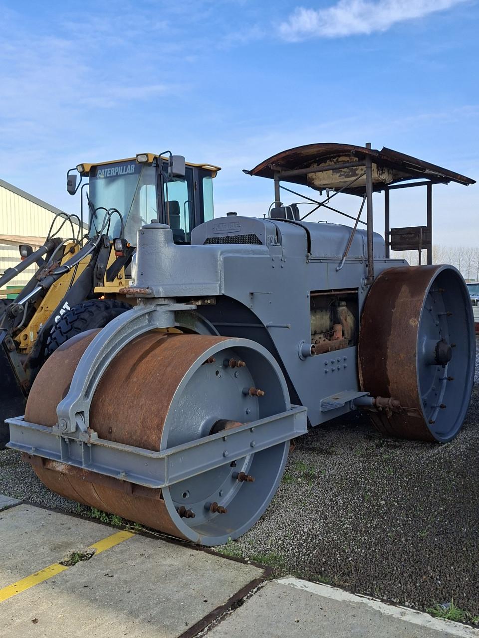 Walsen HAM, Kraan, oplegger Van Hool, BM tractor