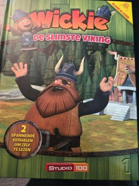 Kinderboek "Wickie: De slimste Viking", een leesboek voor beginnende lezers
