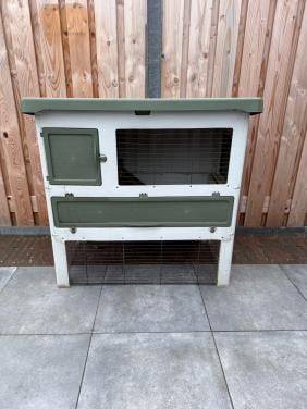 Kunststof konijnenhok