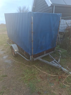 Te koop huif aanhanger