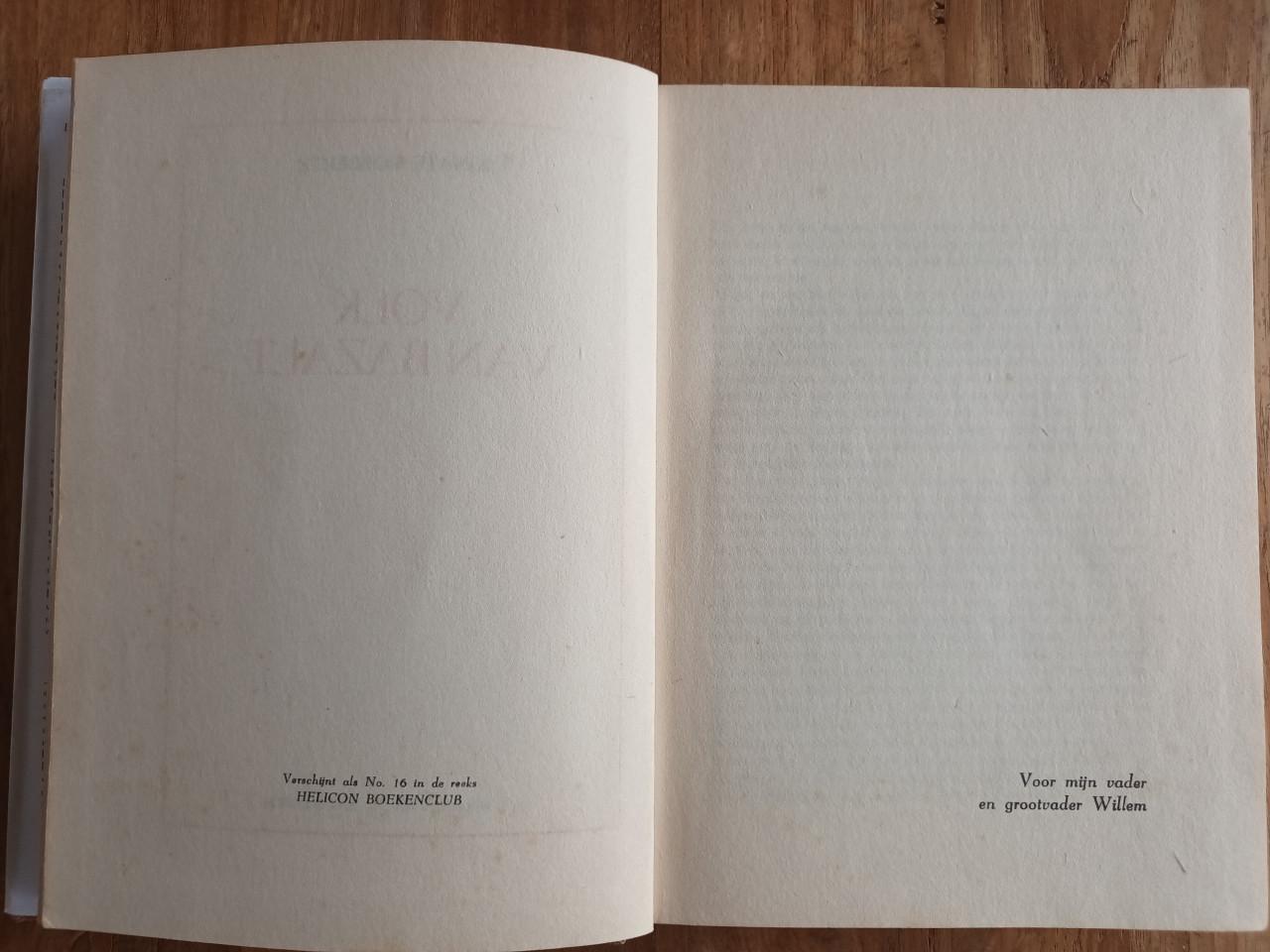 Zeeuws boek Volk van Bazalt van Dignate Robbertz