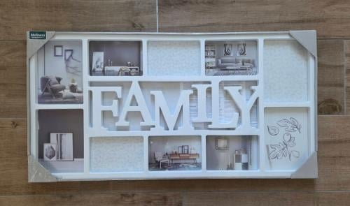 🏠 Witte Fotolijst voor 10 foto's
