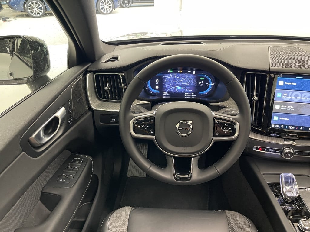 Volvo XC60 2.0 t8 awd polestar 455pk | silver dawn | long range | 360 camer