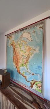 Westermann wandkaart noord-amerika