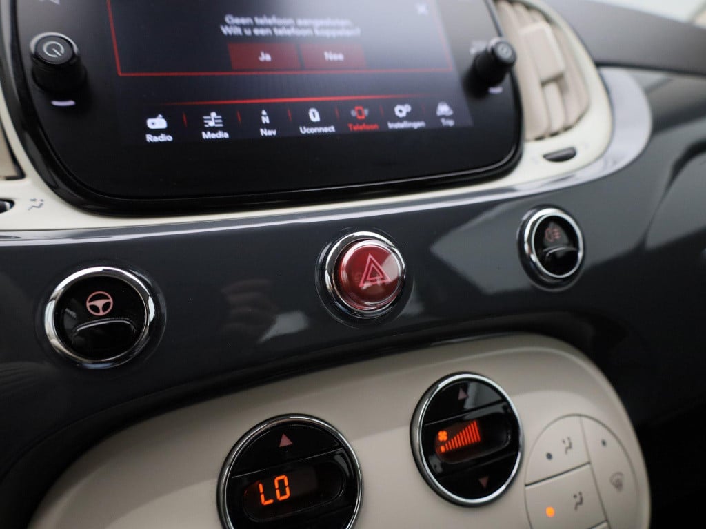 Fiat 500 1.0 hybrid lounge | lmv | parker sensoren | climate control | dab 