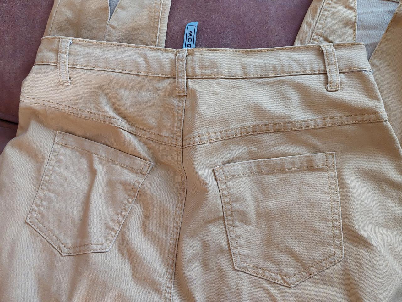 Okergele hoody & damesskinny mt M/L John Baner