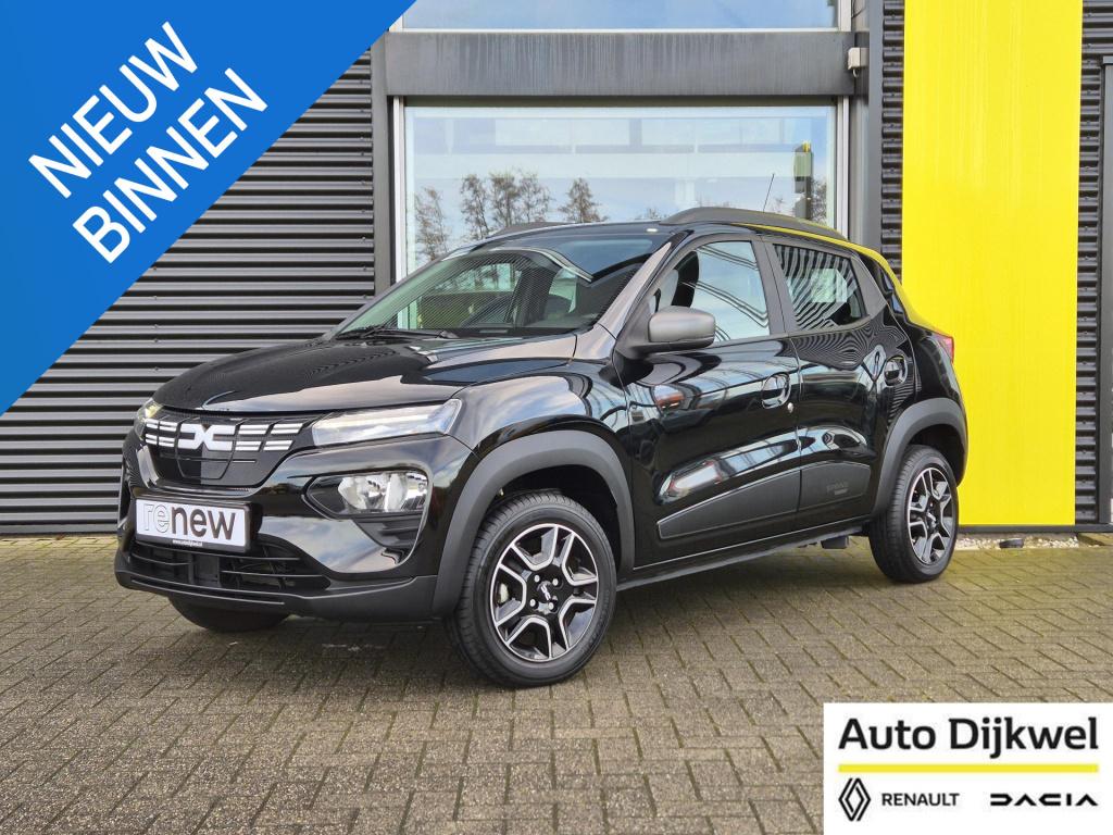 Dacia Spring expression 27 kwh lederen bekleding, navigatie, camera, ccs sn