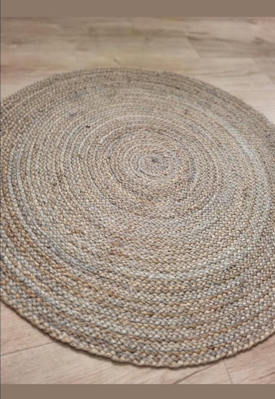 Nieuw jute vloerkleed