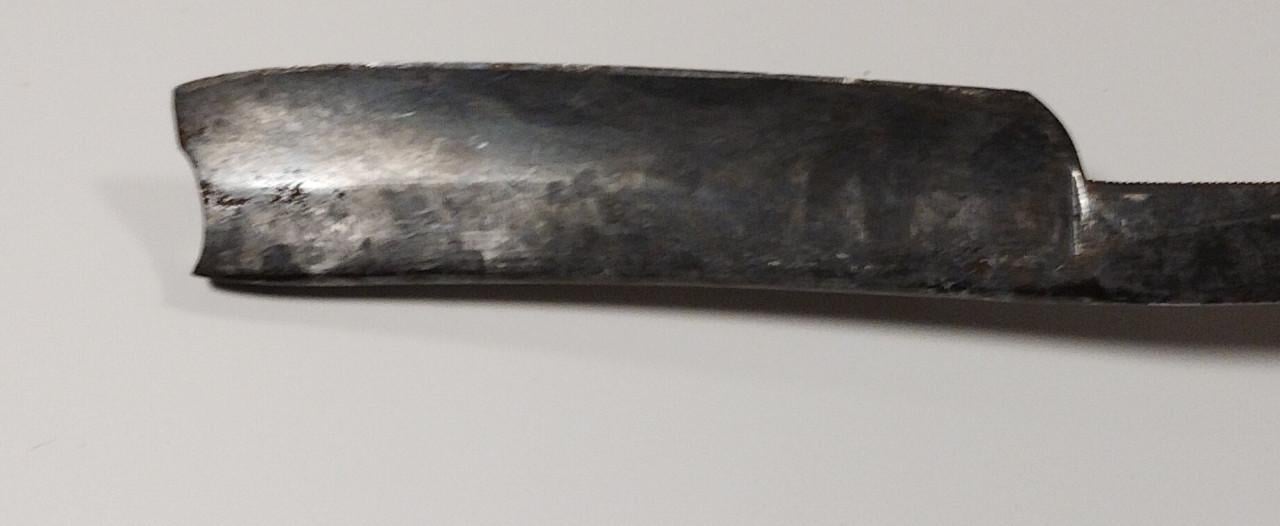 Barbiersmes gebr PITTS Cheffield.