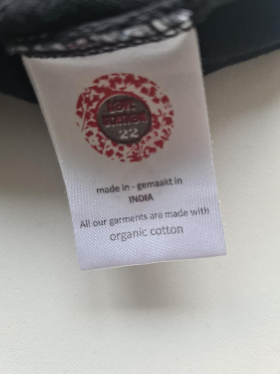 Love Station 22 zwart-wit jurkje  Mt 122-128