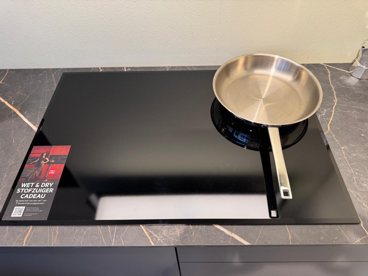 HOEKKEUKEN KVIK PRATO DARK GREY met X module