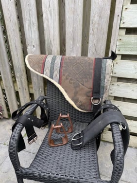 Barebackpad paard