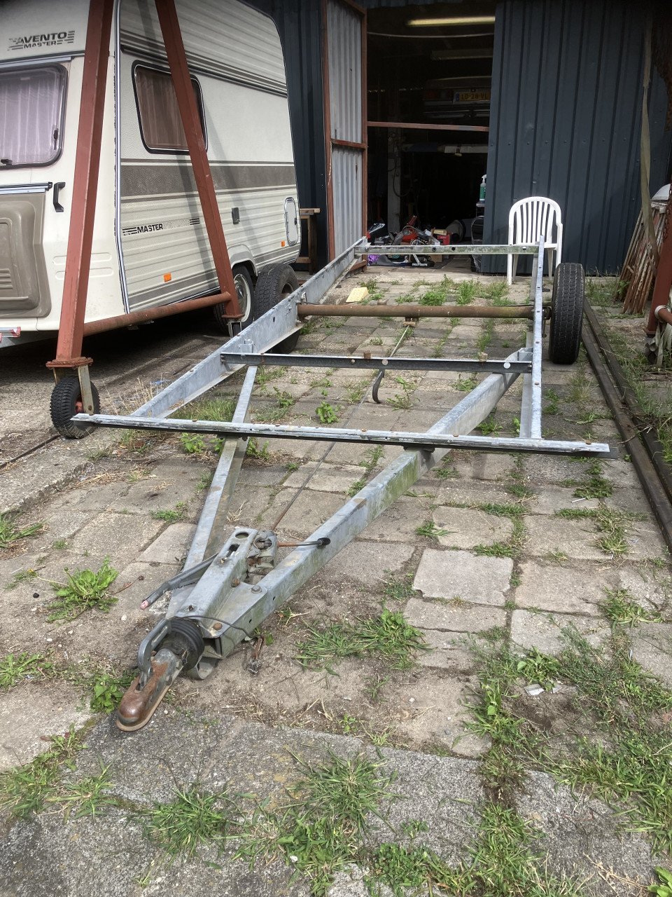 Aanhanger onderstel