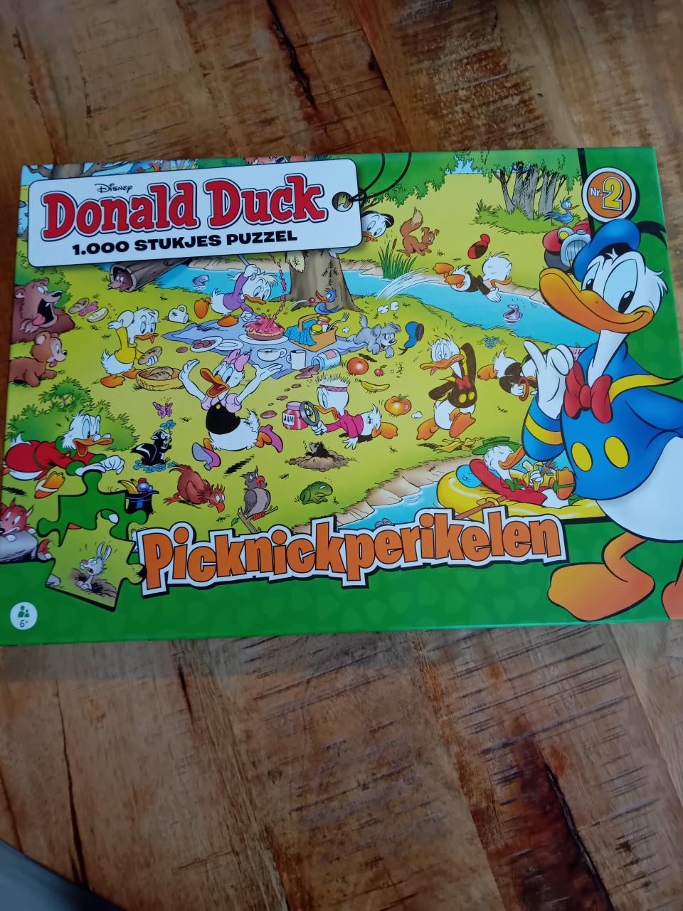 Donald Duck Puzzels