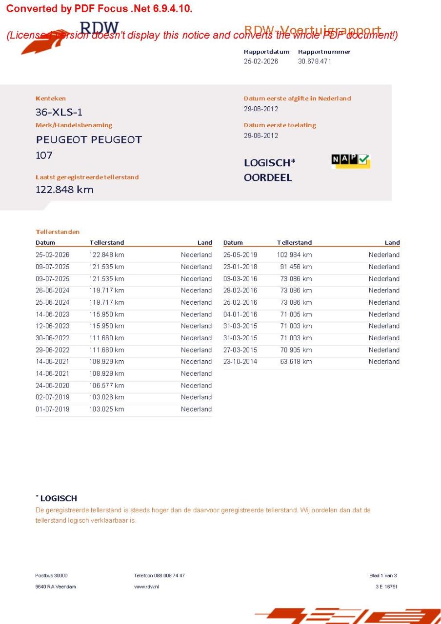 Peugeot 107 1.0 68pk 3d access pack accent airco | bluetooth bellen | afnee