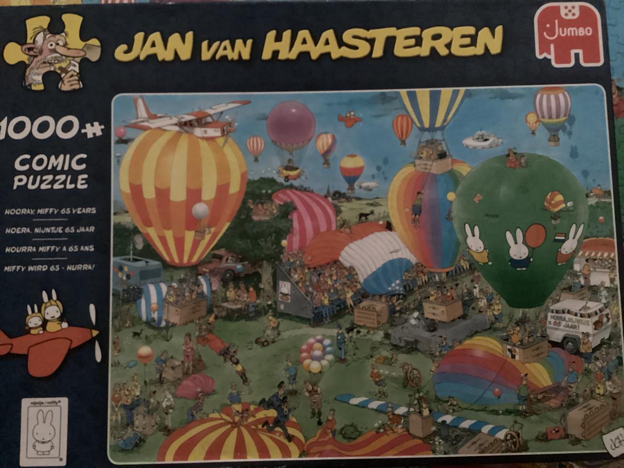 Jan van Haasteren legpuzzel: Hoera, Nijntje 65 jaar