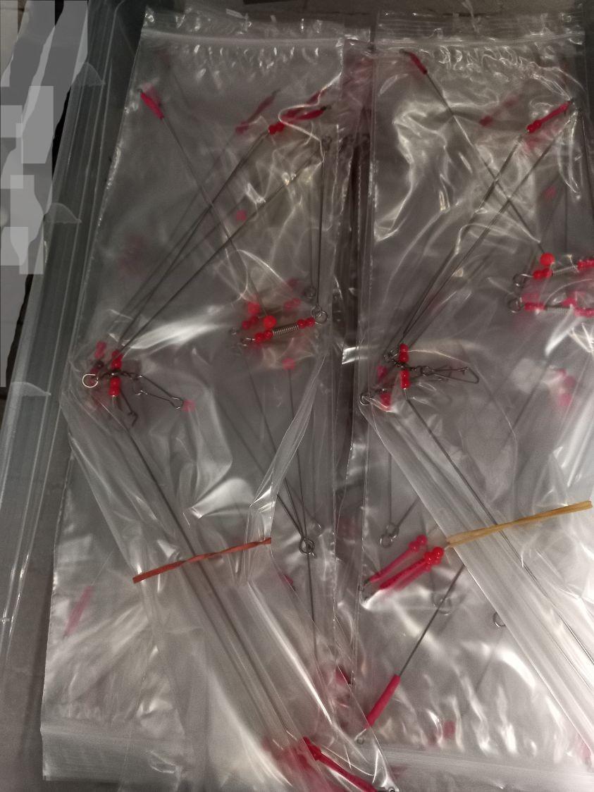 We hebben weer wat HPTS onderlijnen voor het bootvissen.