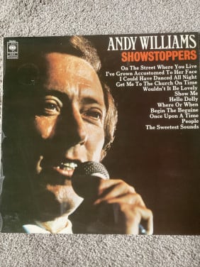 Vinyl LP Andy Williams Showstoppers