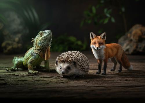 Wildlife Explorer Starter Collection – 3 dierenmagneten