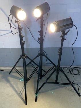 Studio flitsset in trolleycase