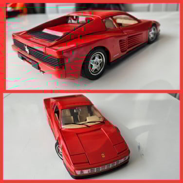 Ferrari Testarossa 1:18 schaalmodel – Bburago – Made in Italy