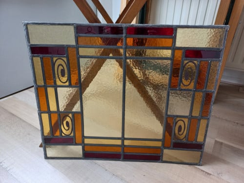 Glas in lood raam