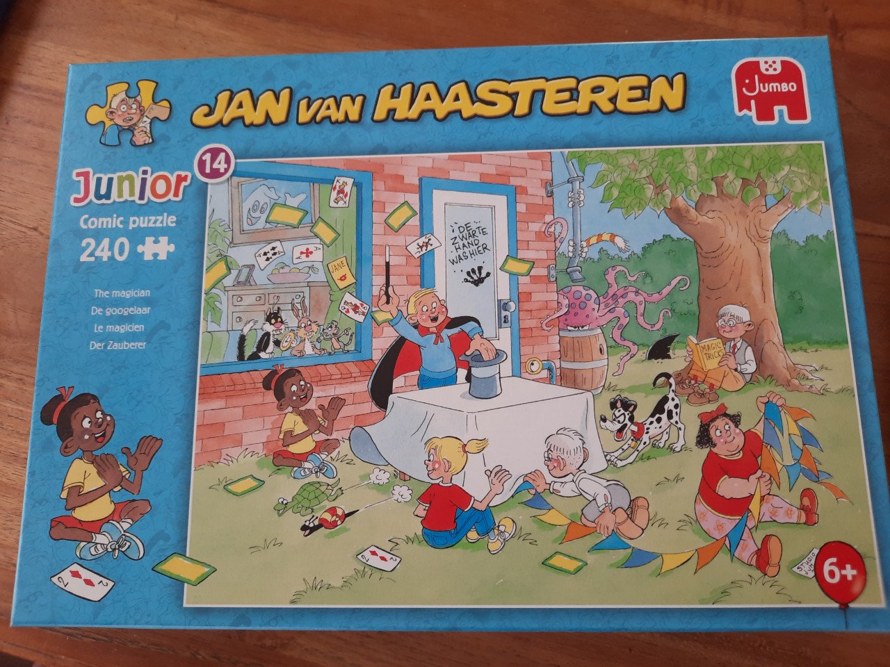 Jan van Haasteren puzzel jr 240 st de goochelaar