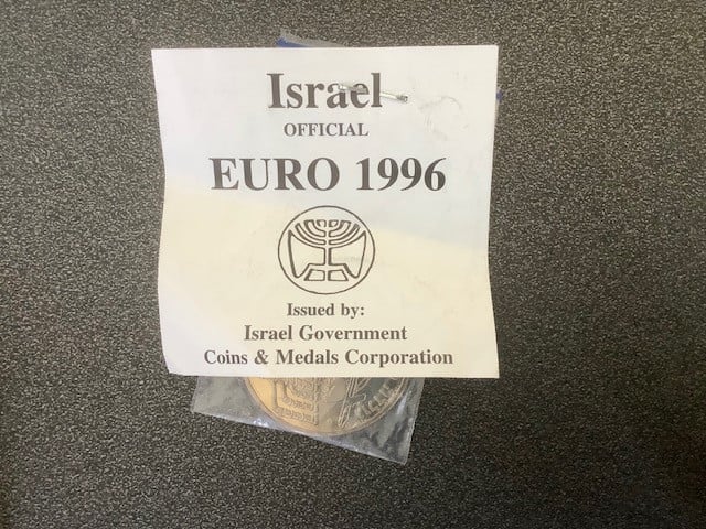 Penning Israël 5 euro 1996 “Golda Meir”.