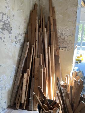 Kachel hout, sloophout