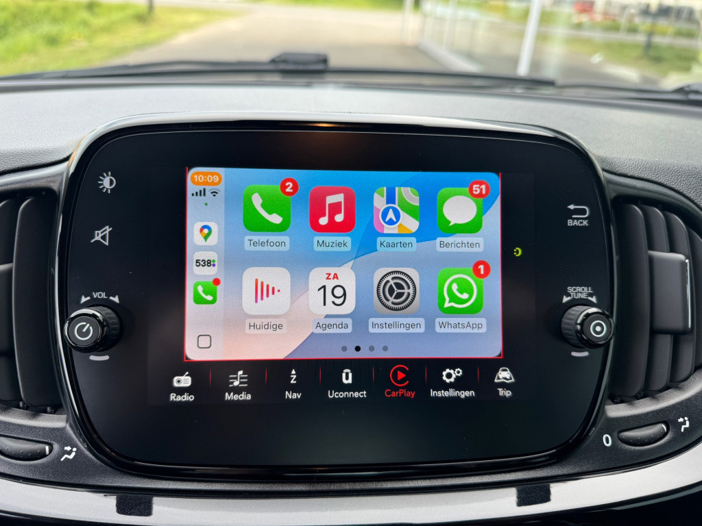 Fiat 500 1.2 rockstar / apple-carplay / cruisecontrol