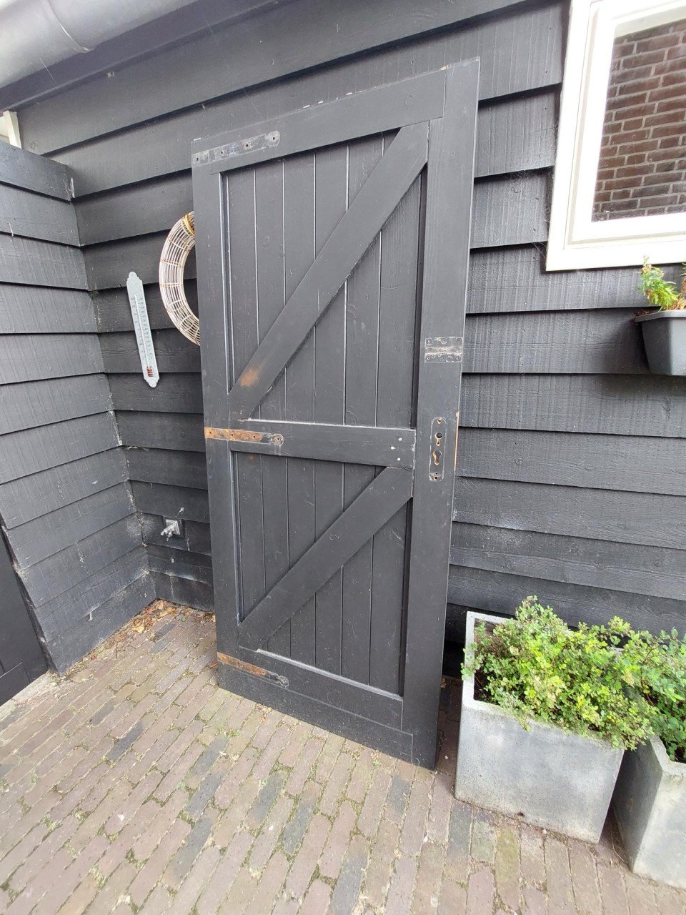 Poort/tuin deur Gratis