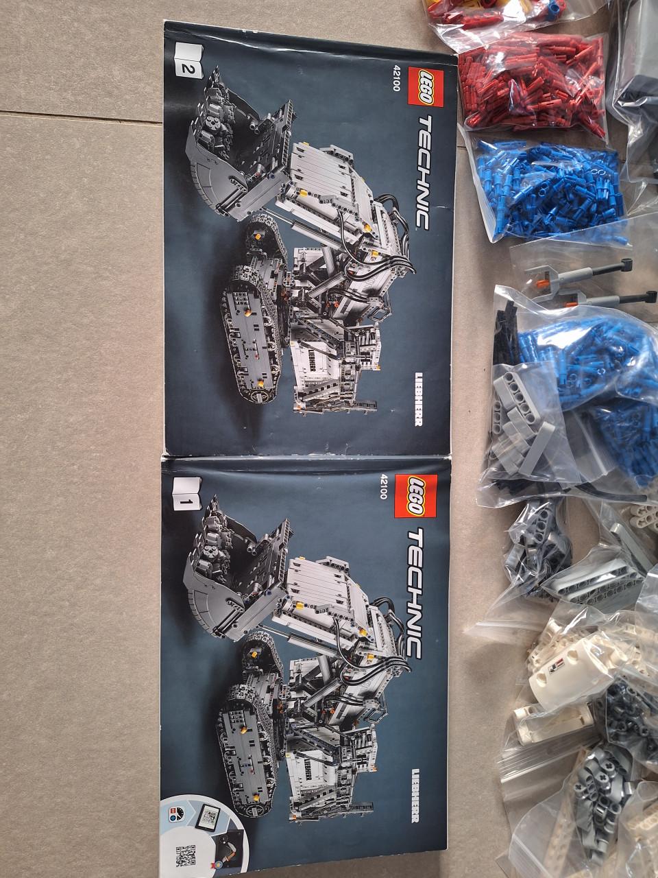 42100 Liebherr R9800 Graafmachine LEGO