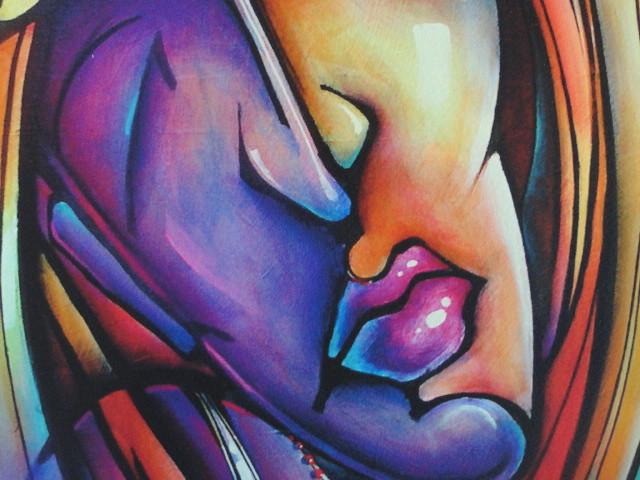 " Mary " Prachtige Giclee van Michael Lang