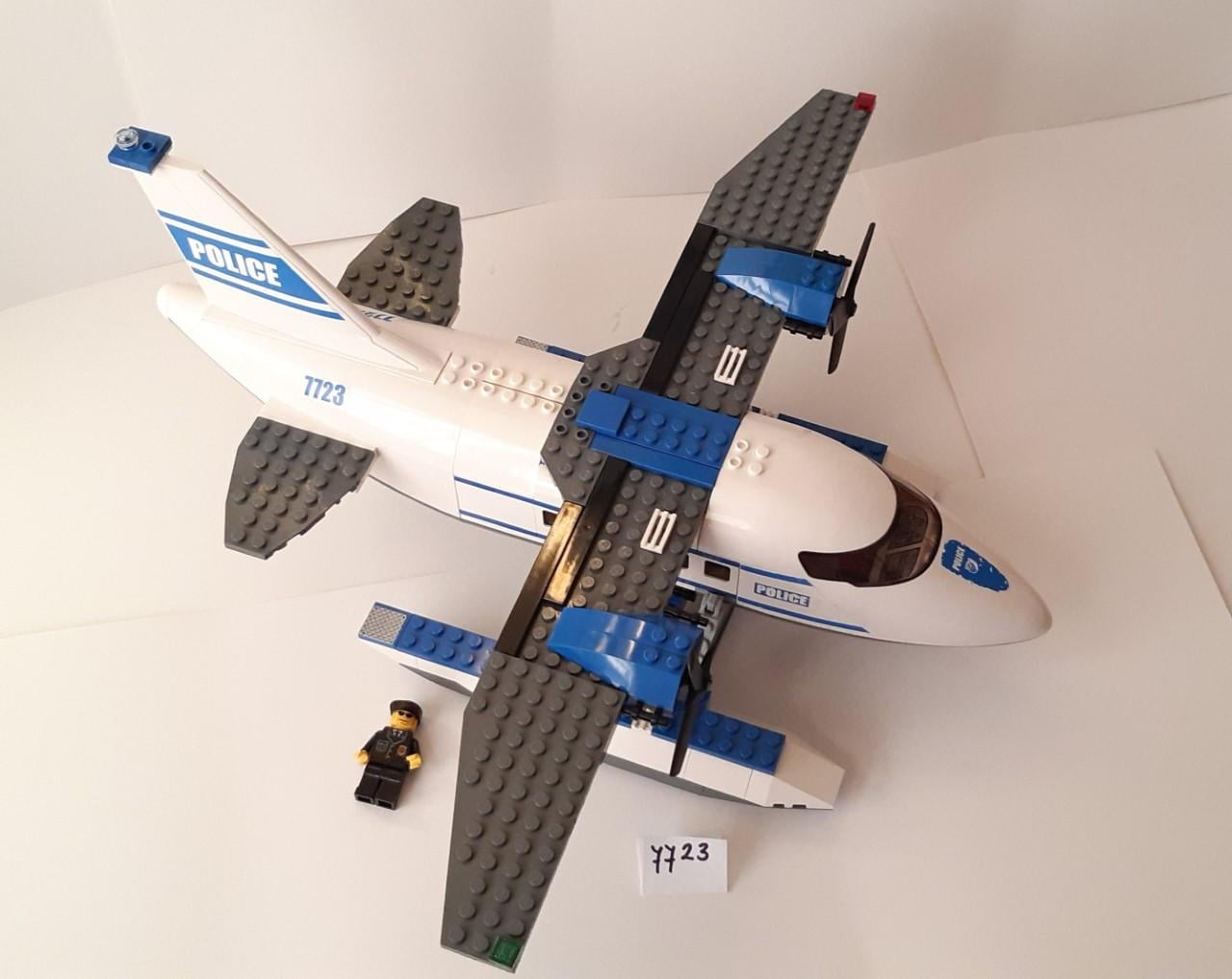 Lego City 7723: Politie watervliegtuig met piloot