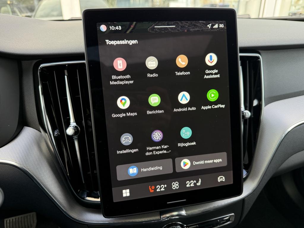 Volvo XC60 t6 398pk recharge dark black edition| panodak| luchtvering| trek