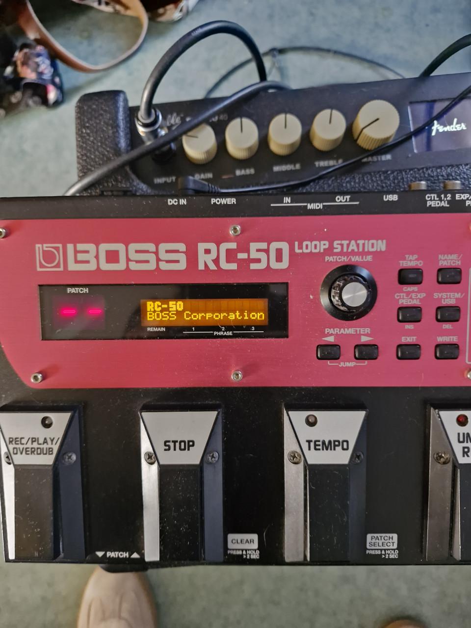 Boss RC 50 loopstation