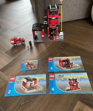 City lego: Brandweerkazerne 7240