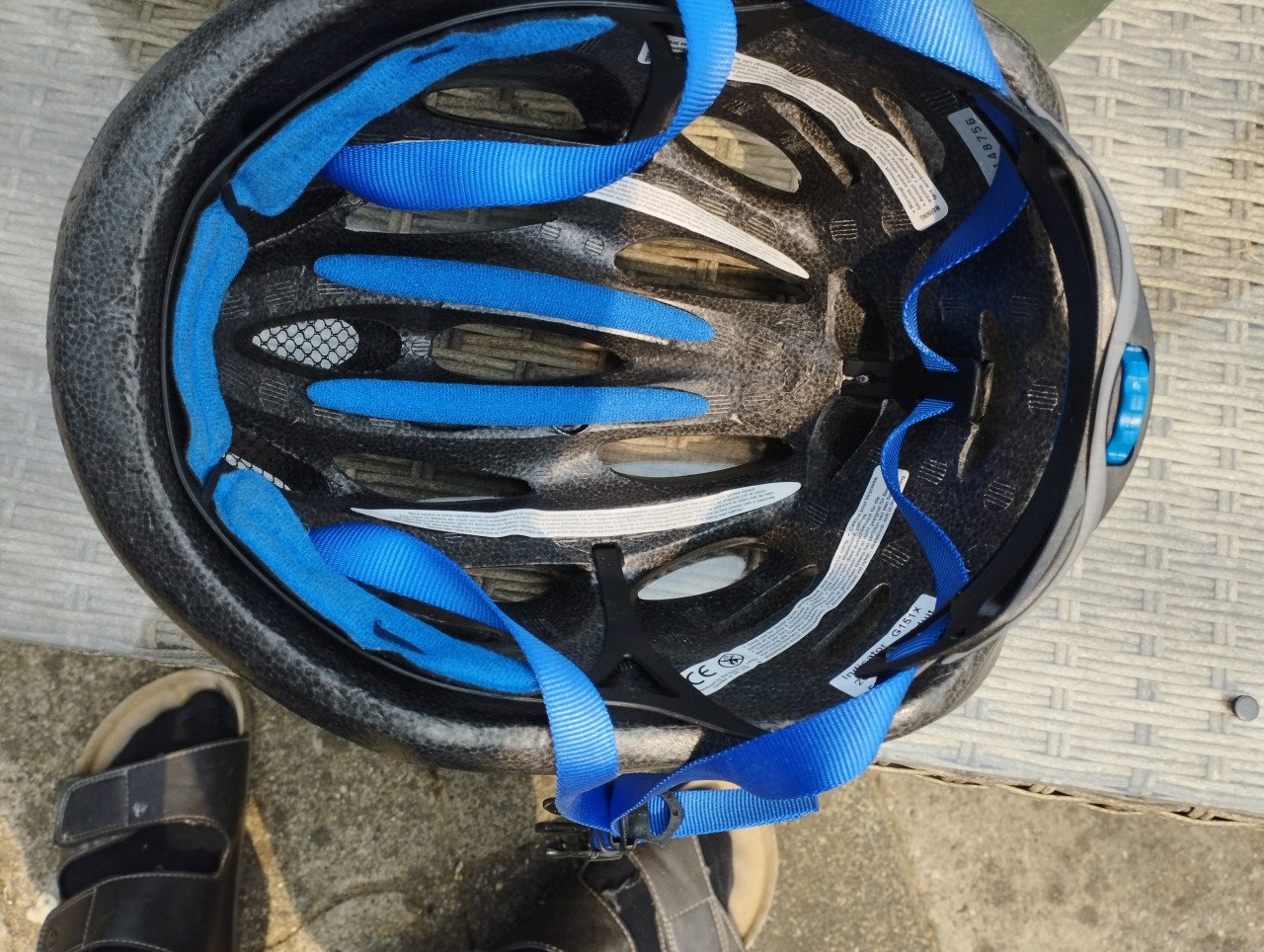 Fietshelm gebruikt
