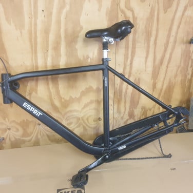 Frame met cranckstel en zadelpen Gazelle Esprit 28 inch