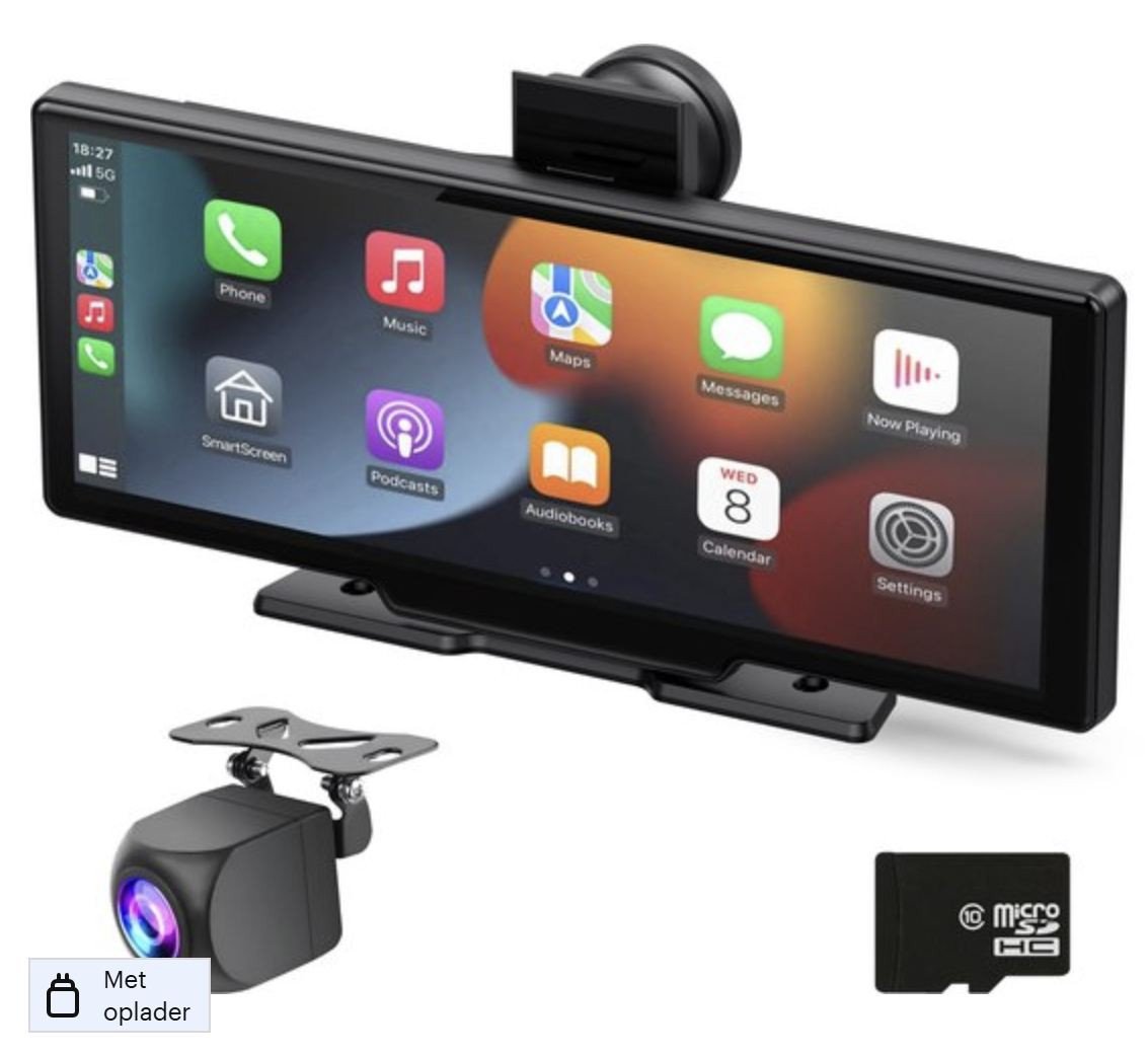 MasonPro Navigatiesysteem, voor Apple Carplay & Android Auto