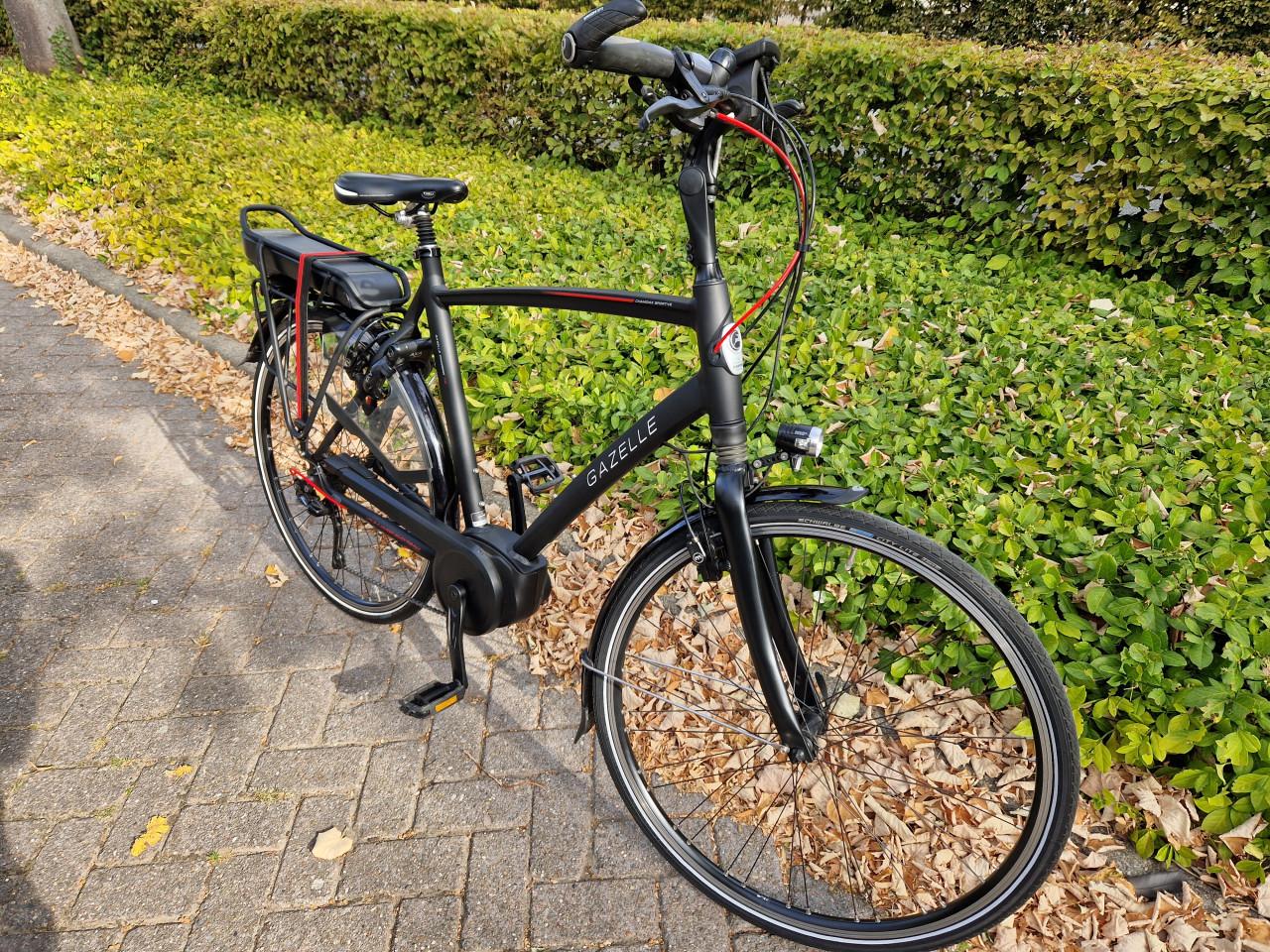 Schitterende Gazelle elektrische heren fiets met Bosch middenmotor
