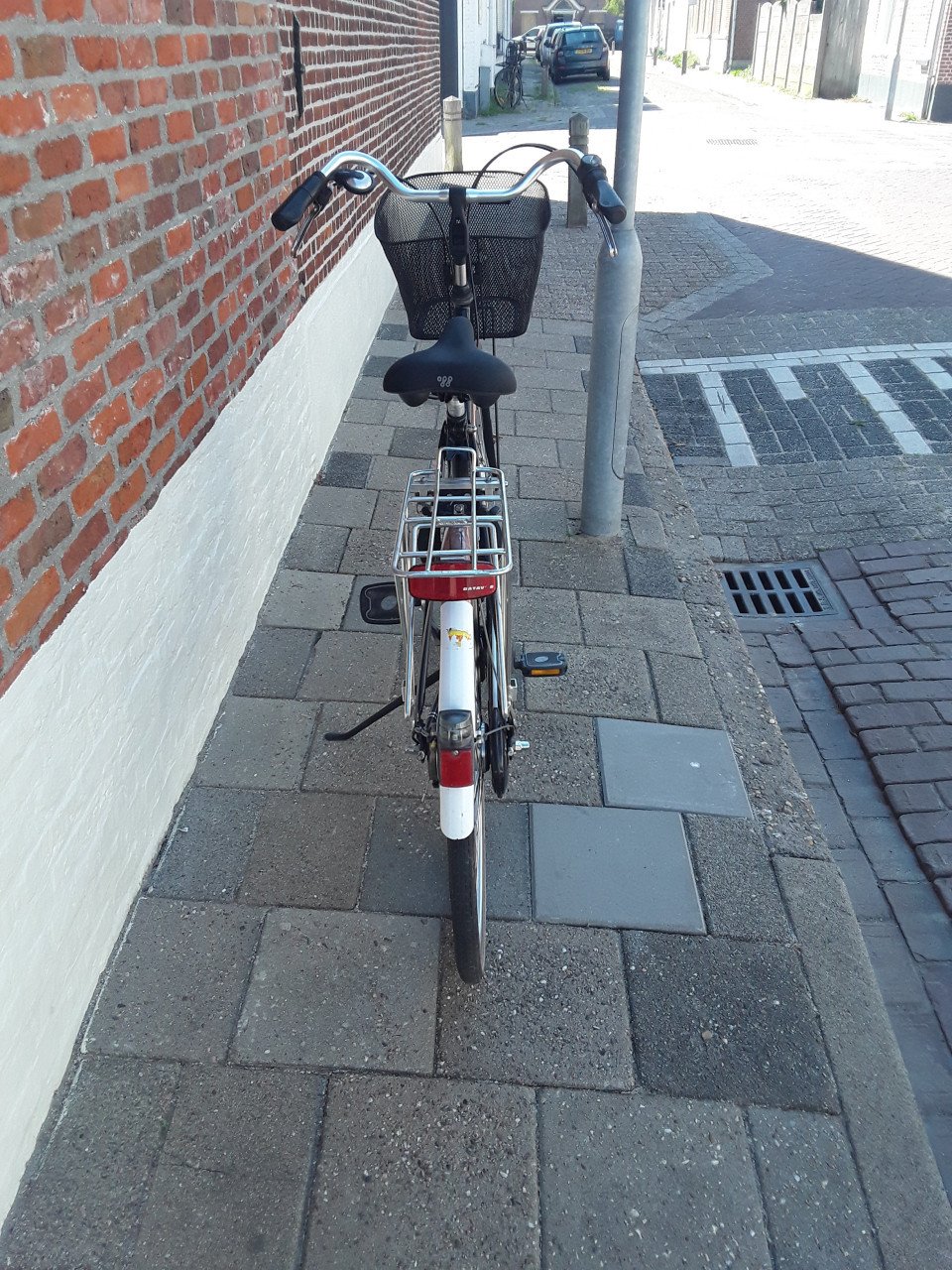 Te koop een stad/dorp/station fiets
