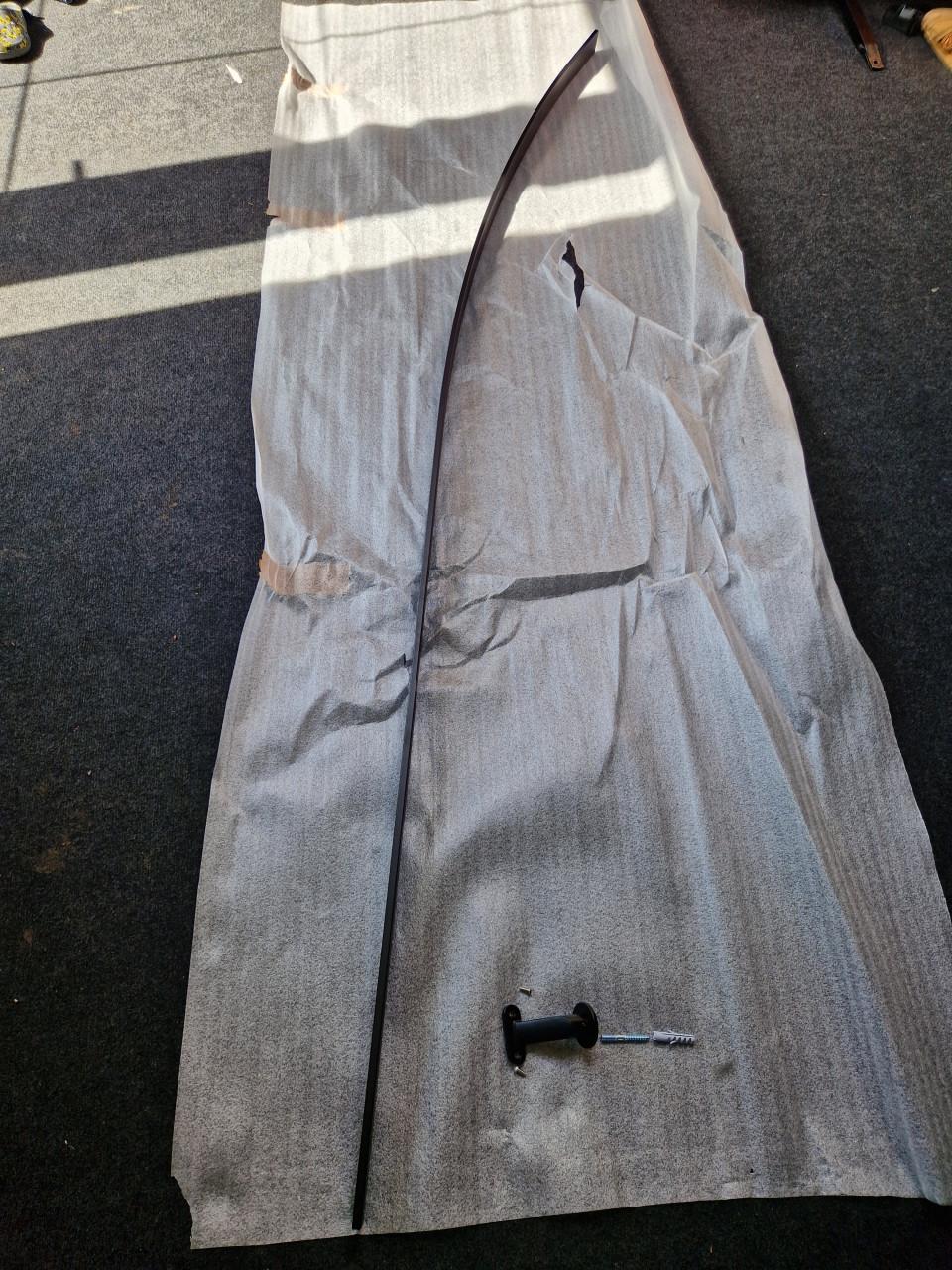 Nieuwe trapleuning 50x10  234 lang