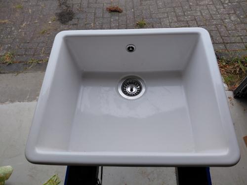 Spoelbak wit Keramiek