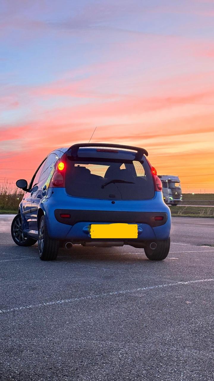 C1/107/Aygo achterlichten set rood