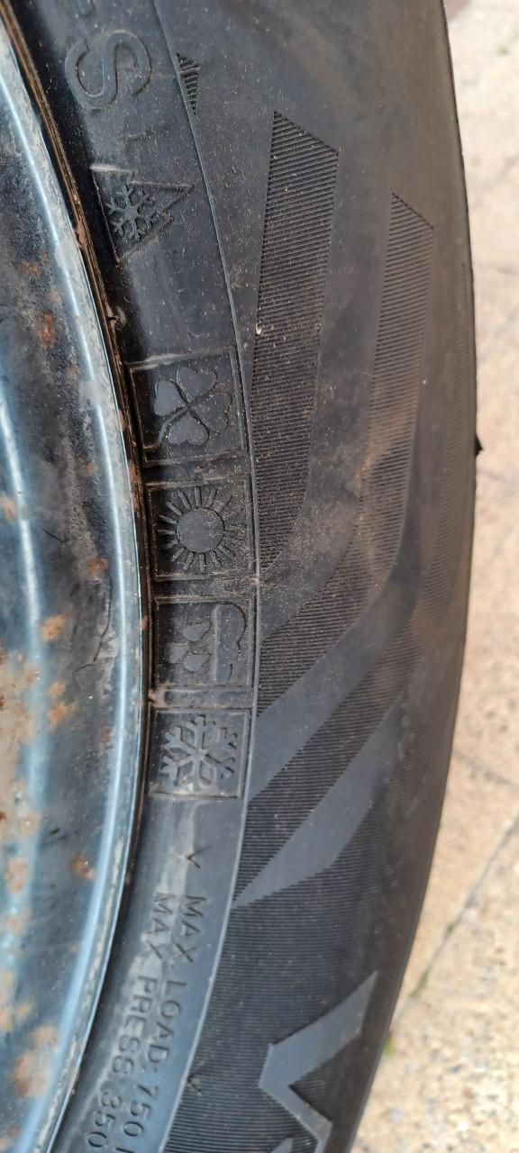 Reservewiel VW Tiguan  van 2011