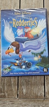 Dvd Walt Disney de Reddertjes nieuw in verpakking