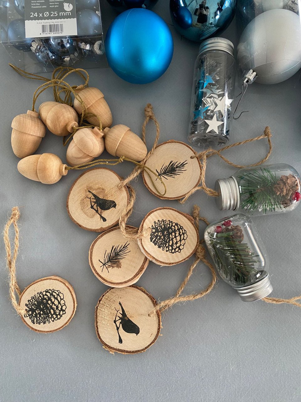Diverse kerstspullen