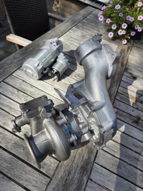 BMW onderdelen Turbo katalysator etc